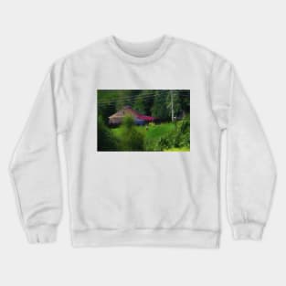 House in the village Crewneck Sweatshirt